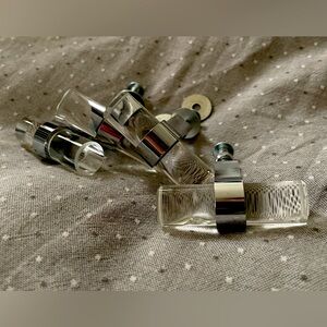 Acrylic & Chrome Knobs